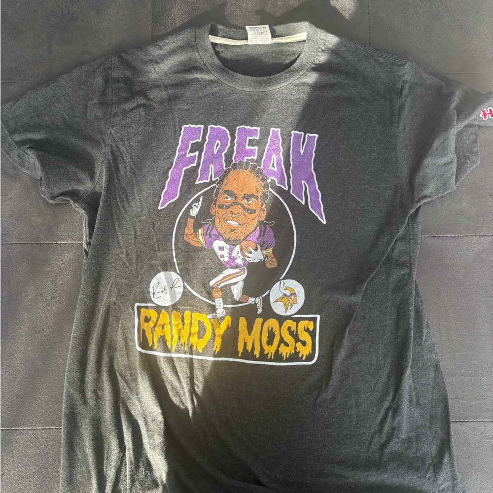 HOMAGE Black and Purple Graphic Tee